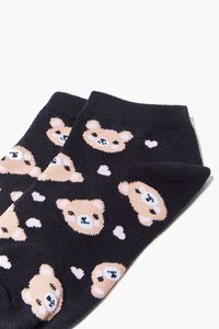 Bear Print Ankle Socks, image 3