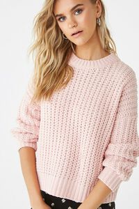 Ribbed Chenille Sweater, image 1