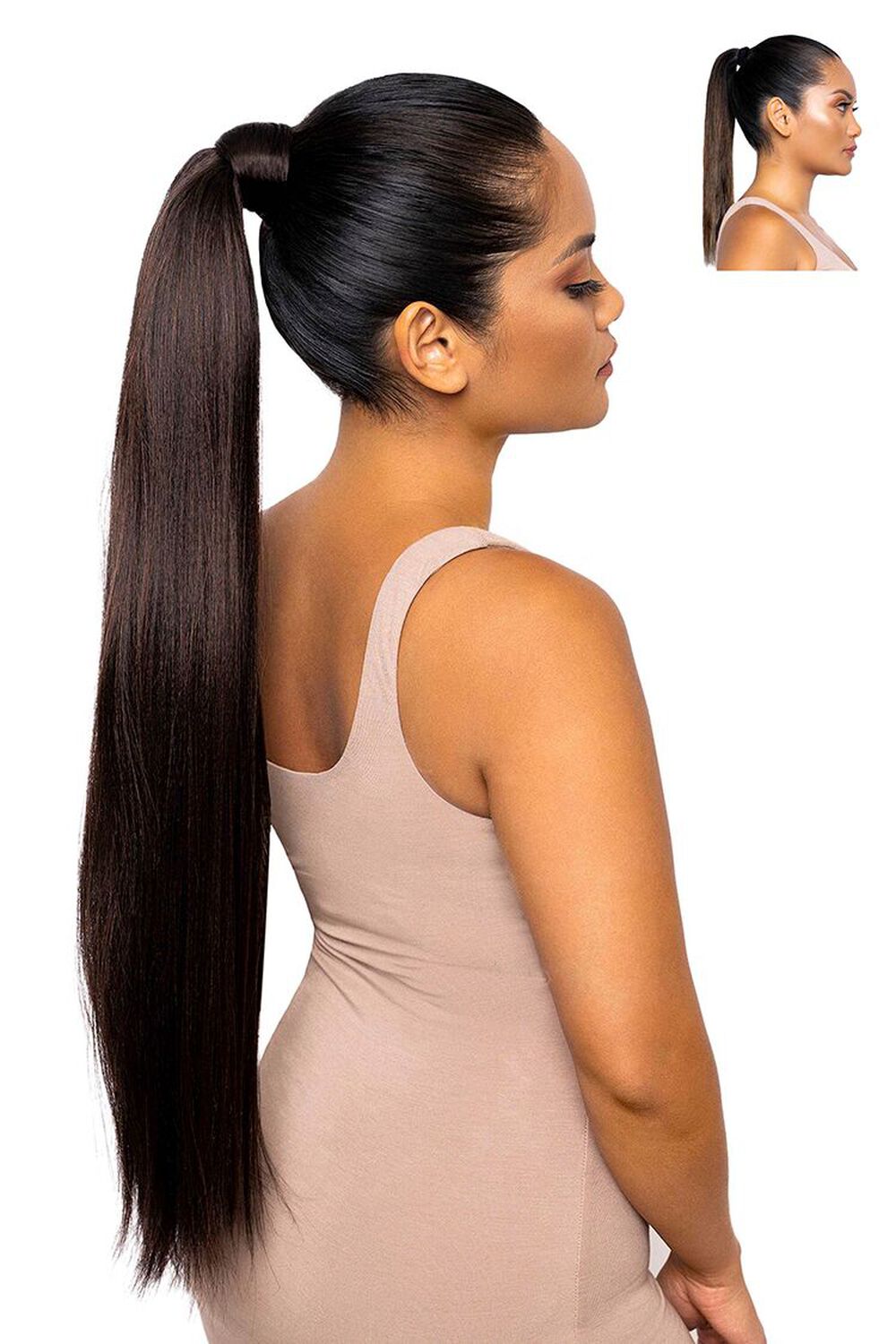 PRETTYPARTY The Shayna Hook-and-Loop Wrap-Around Ponytail, image 2