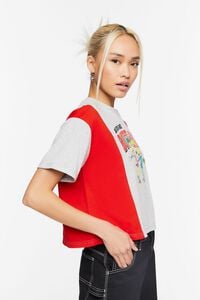 RED/MULTI Beavis & Butt-Head Cropped Graphic Tee, image 2
