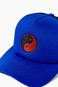 Embroidered Yin Yang Trucker Cap, image 5