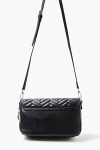 Quilted Chevron Crossbody Bag, image 3