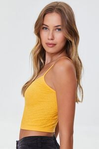 MARIGOLD Textured Cropped Cami, image 2