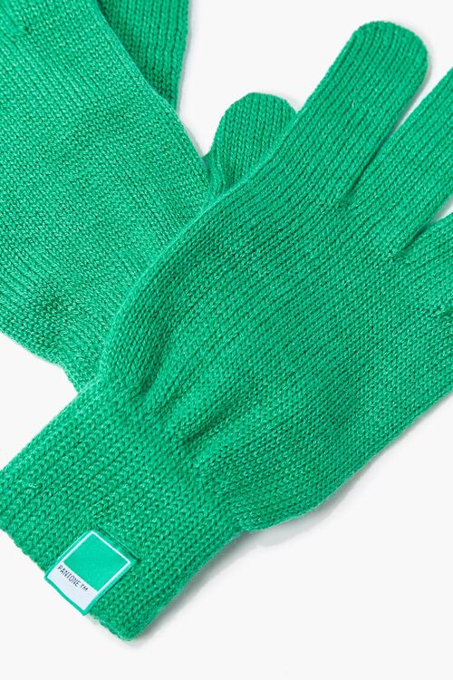 GREEN Men Pantone Gloves, image 2