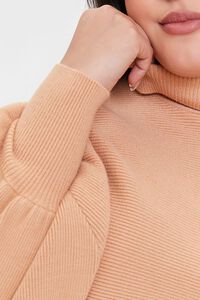 Plus Size Sweater-Knit Top & Skirt Set, image 5