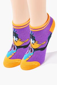 ORANGE/MULTI Kids Space Jam Ankle Socks - 5 Pack (Girls + Boys), image 6