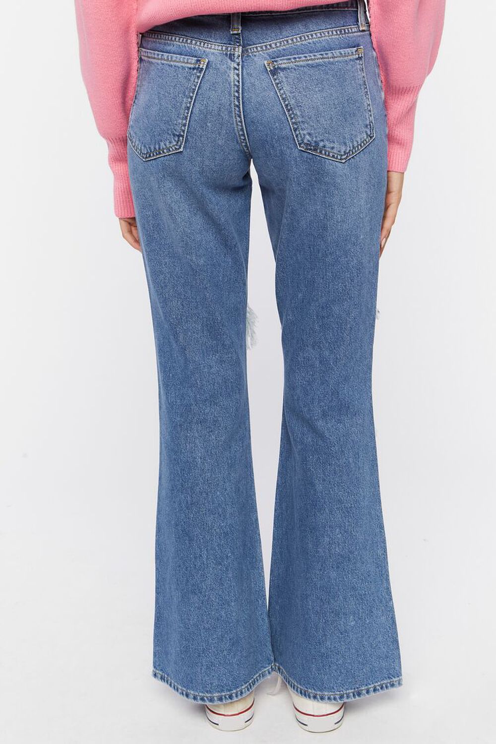 Distressed Flare Jeans, image 3