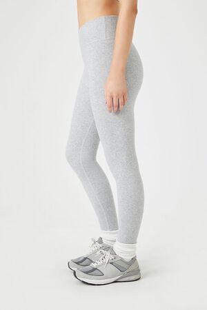 Nike Sportswear Essential Heather Gray High Rise Leggings 