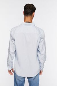 LIGHT BLUE Cotton Button-Up Shirt, image 3