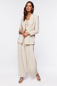 ASH BROWN High-Rise Wide-Leg Trousers, image 5