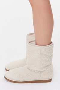 CREAM Faux Shearling Slip-On Booties, image 2