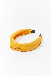 MUSTARD Knotted Structured Headband, image 2