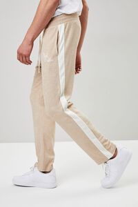 TAUPE/CREAM Embroidered Casbah Palace Graphic Sweatpants, image 3