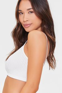 IVORY Seamless Lingerie Cropped Cami, image 2