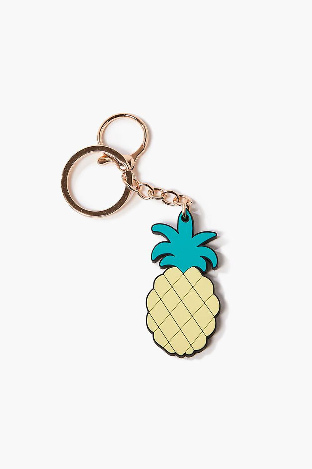 YELLOW/GREEN Pineapple Keychain, image 1