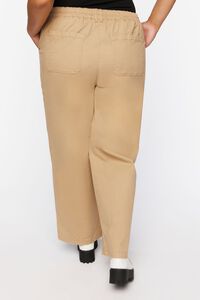 PINE BARK Plus Size Cotton-Blend Pants, image 4