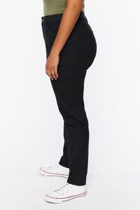 DENIM BLACK Plus Size High-Rise Skinny Jeans, image 3