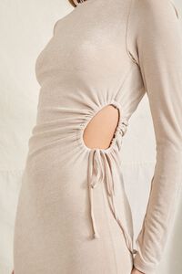 Cutout Self-Tie Mini Dress, image 5