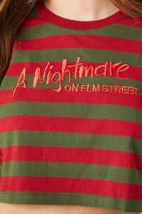 RED/MULTI A Nightmare On Elm Street Cropped Tee, image 5