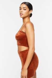 AMBER Velour Cropped Cami, image 2