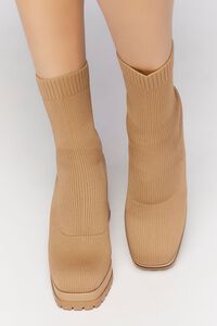 NUDE Lug-Sole Sock Booties, image 4