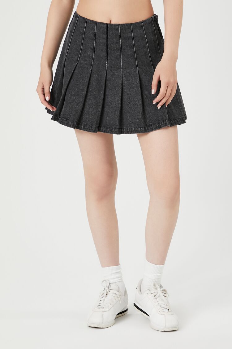 Drop Waist Pleated School Skirt - School Uniform 247 | Girls