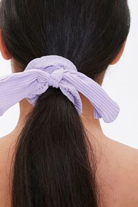 Ribbed Bow Scrunchie, image 2