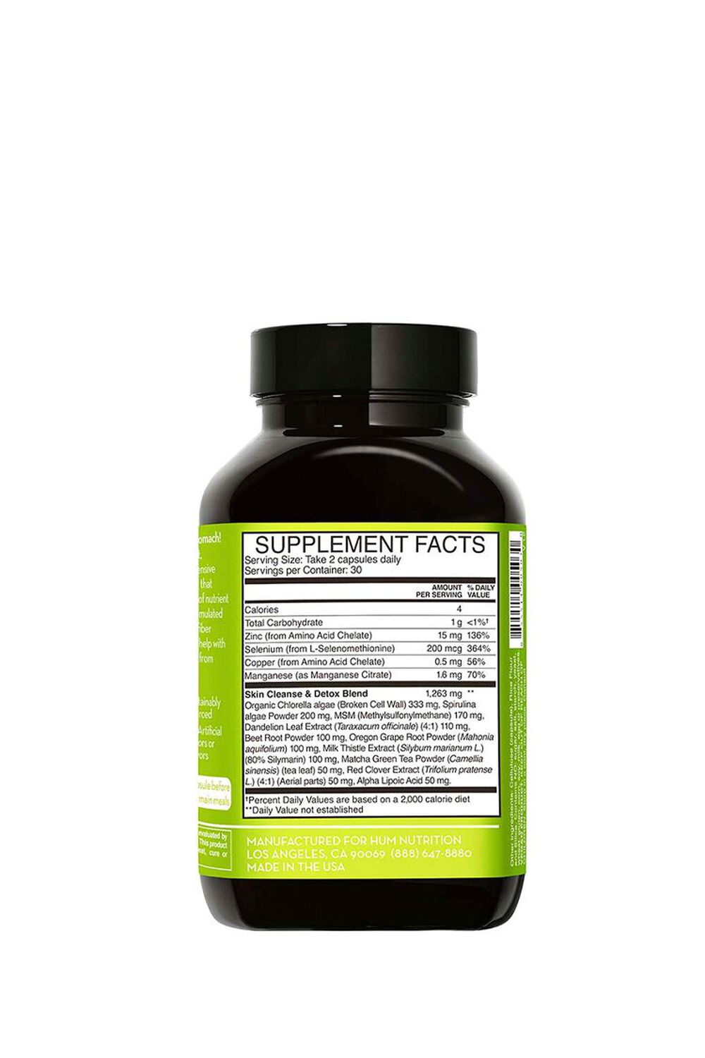 GREEN Hum Nutrition Flatter Me - Digestive Enzyme Supplement, image 2