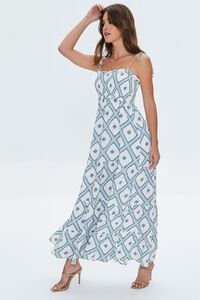 CREAM/MULTI Geo Print Maxi Dress, image 4