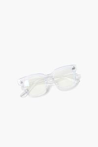 CLEAR/CLEAR Blue Light Reader Glasses, image 6