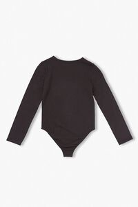 Girls Long-Sleeve Bodysuit (Kids), image 2