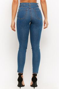 MEDIUM DENIM High-Waist Skinny Jeans, image 4