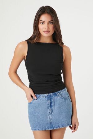 Women's Sexy V-neck Camisole Chest Pad Crop Tops without Steel Ring Casual  Slim Tank Tops Tube Tops Seamless Camisole (Black Size XL)