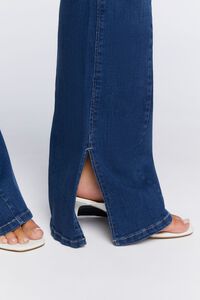 DARK DENIM Plus Size Split-Hem Bootcut Jeans, image 5