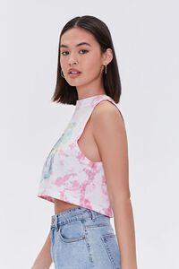 PINK/MULTI California Dolphin Graphic Crop Top, image 2