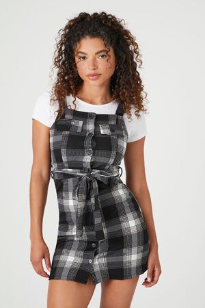 Mini Checkerboard Denim Dress - Women - Ready-to-Wear