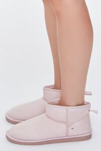 BLUSH Faux Suede Bootie Slippers, image 2