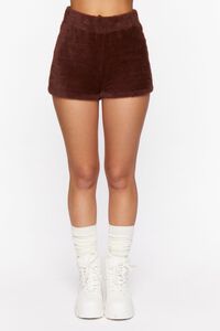 CHOCOLATE Fuzzy Knit Shorts, image 2