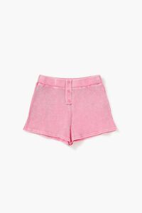 PINK Girls Mineral Wash Shorts (Kids), image 1