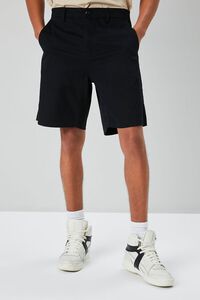 BLACK Pocket Cotton-Blend Shorts, image 2