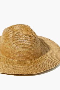 NATURAL Premium Straw Pinched Panama Hat, image 5