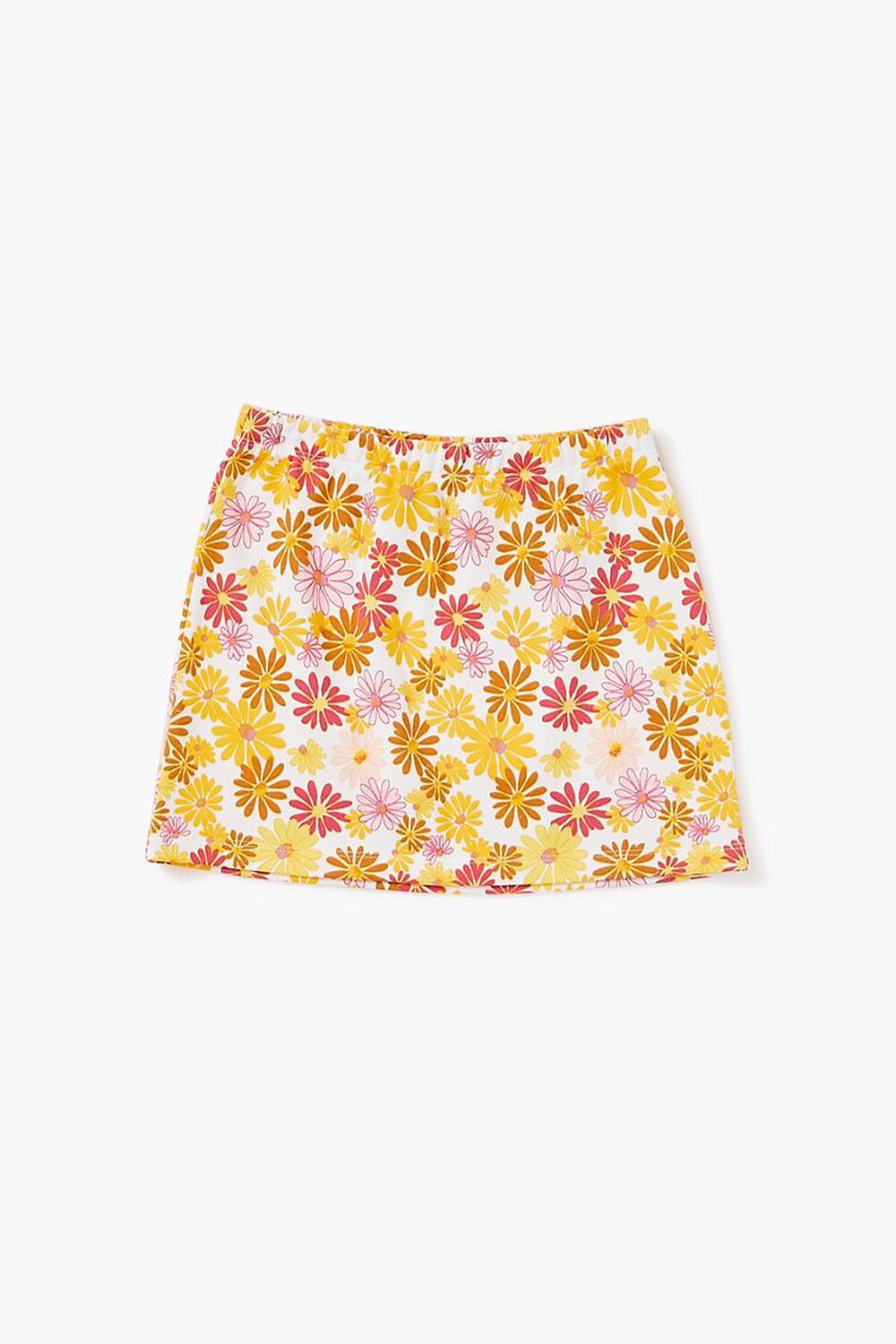 WHITE/MULTI Girls Floral Skirt (Kids), image 1
