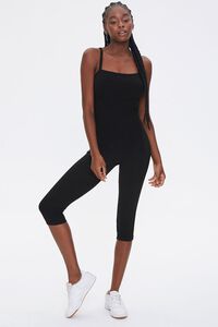 BLACK Cutout Cami Jumpsuit, image 4