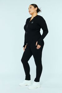 BLACK Plus Size Baby Phat Jumpsuit, image 3