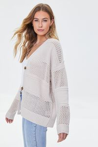 SAND Open-Knit Cardigan Sweater, image 2