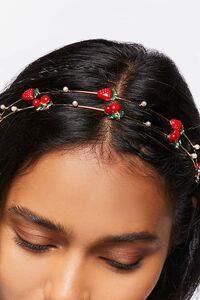 GOLD Strawberry Layered Headband, image 2