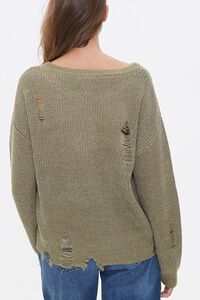 OLIVE Distressed Drop-Sleeve Sweater, image 3