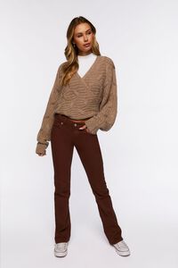 Wraparound Cable Knit Sweater, image 4