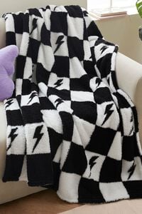 Checkered Plush Blanket, image 7