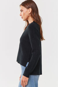 Brushed High-Low Sweater, image 2